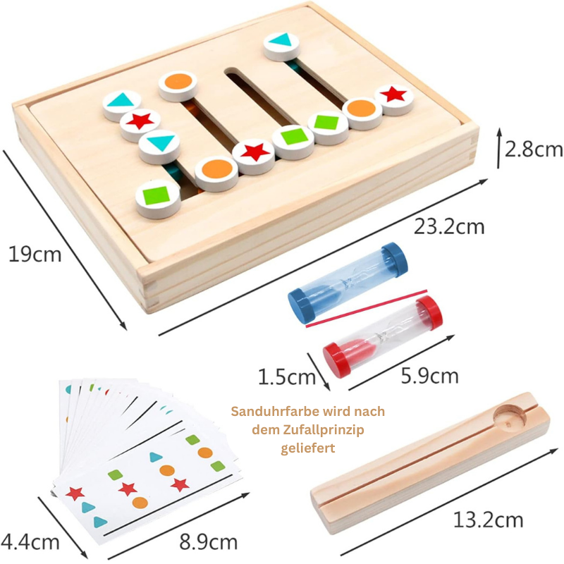 Montessori - Holzpuzzle