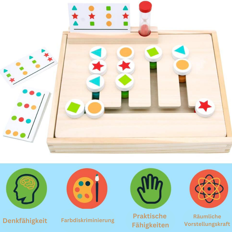 Montessori - Holzpuzzle