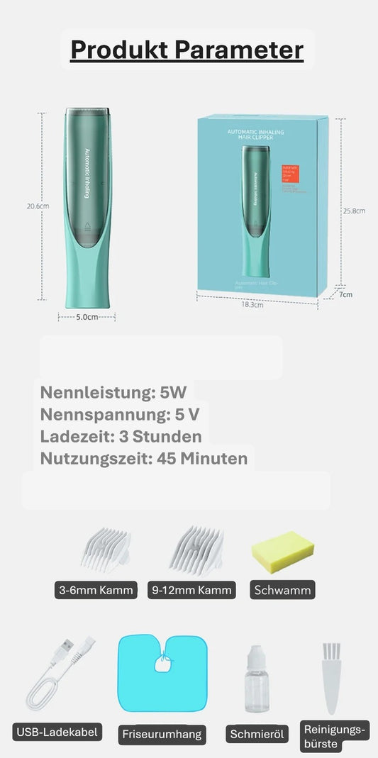 Haarschneider für Babys & Kinder - mintgrün