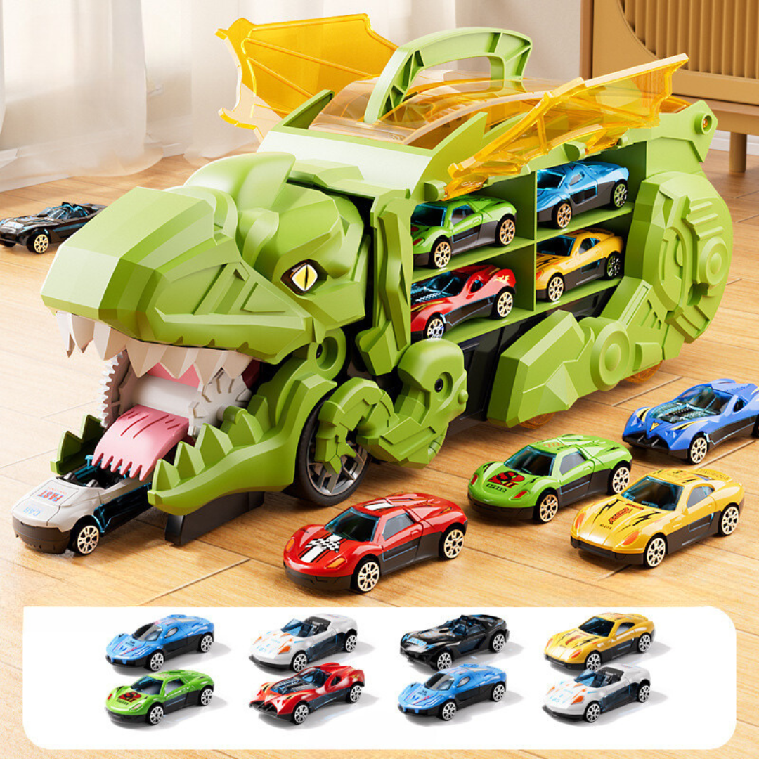 2-in-1 Dinosaurier Auto Truck: Das Transformer Spielzeug mit Licht – Dein ultimatives Abenteuer im Kinderzimmer!