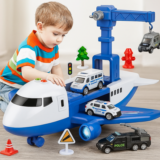 Dein MegaPlane: Das 2-in-1 Flugzeug Bauspielzeug zum Bauen, Hören & Entdecken!