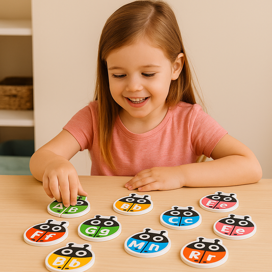 Montessori Alphabet-Puzzle – Der spielerische Start ins Lesen!