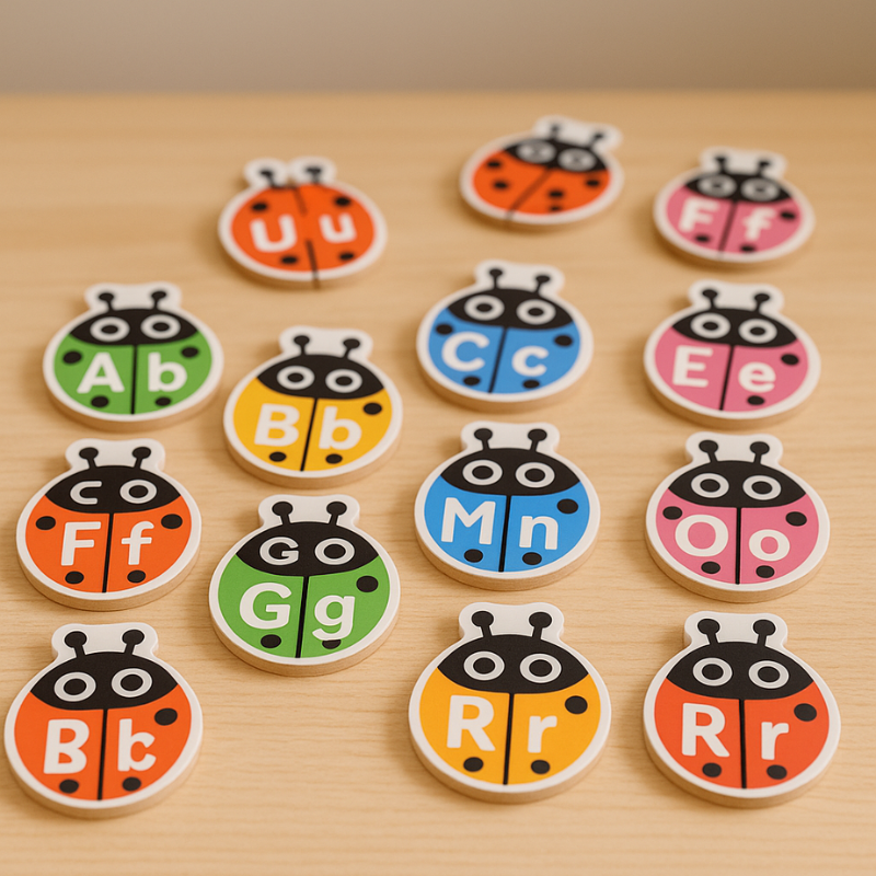 Montessori Alphabet-Puzzle – Der spielerische Start ins Lesen!