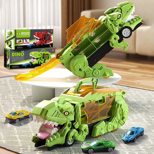 2-in-1 Dinosaurier Auto Truck: Das Transformer Spielzeug mit Licht – Dein ultimatives Abenteuer im Kinderzimmer!