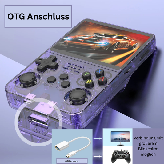 Retro Handheld Videospielkonsole